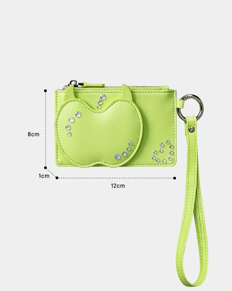 Devil Apple Card Holder/Coin Purse