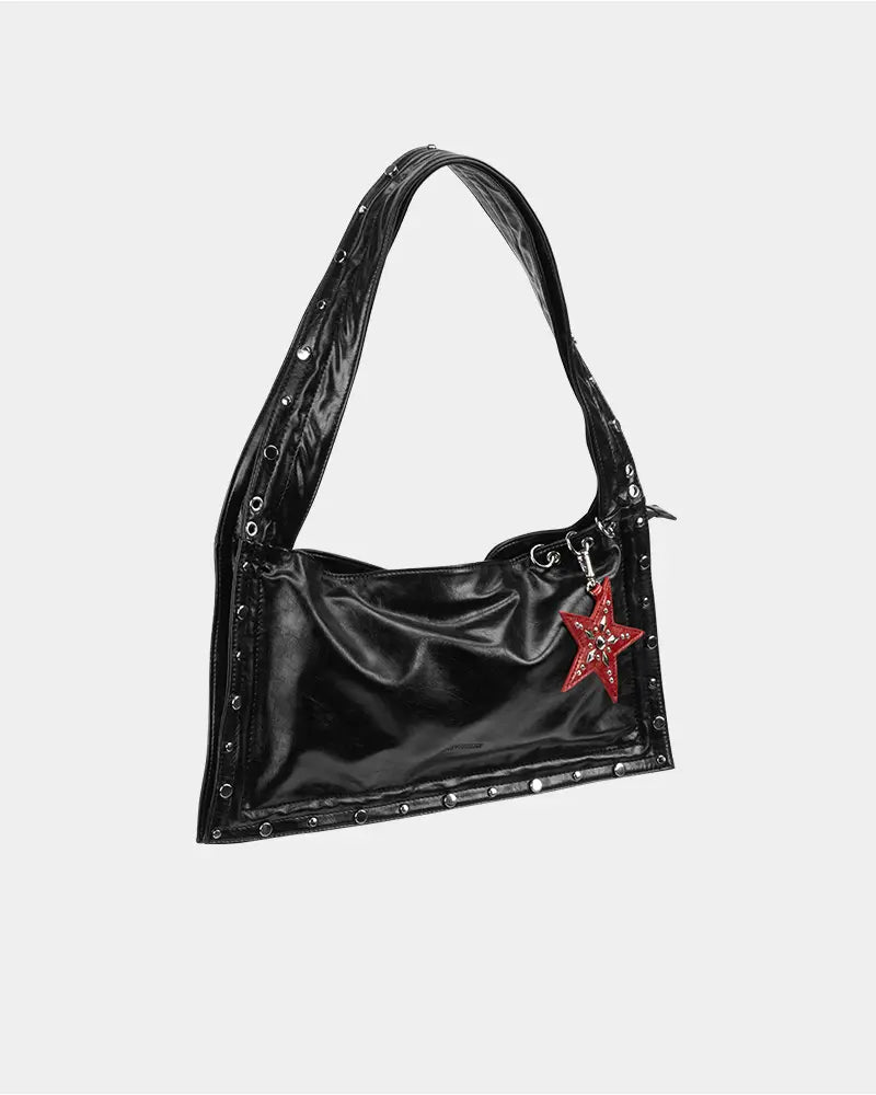 Heavy-metal style motorcycle bag