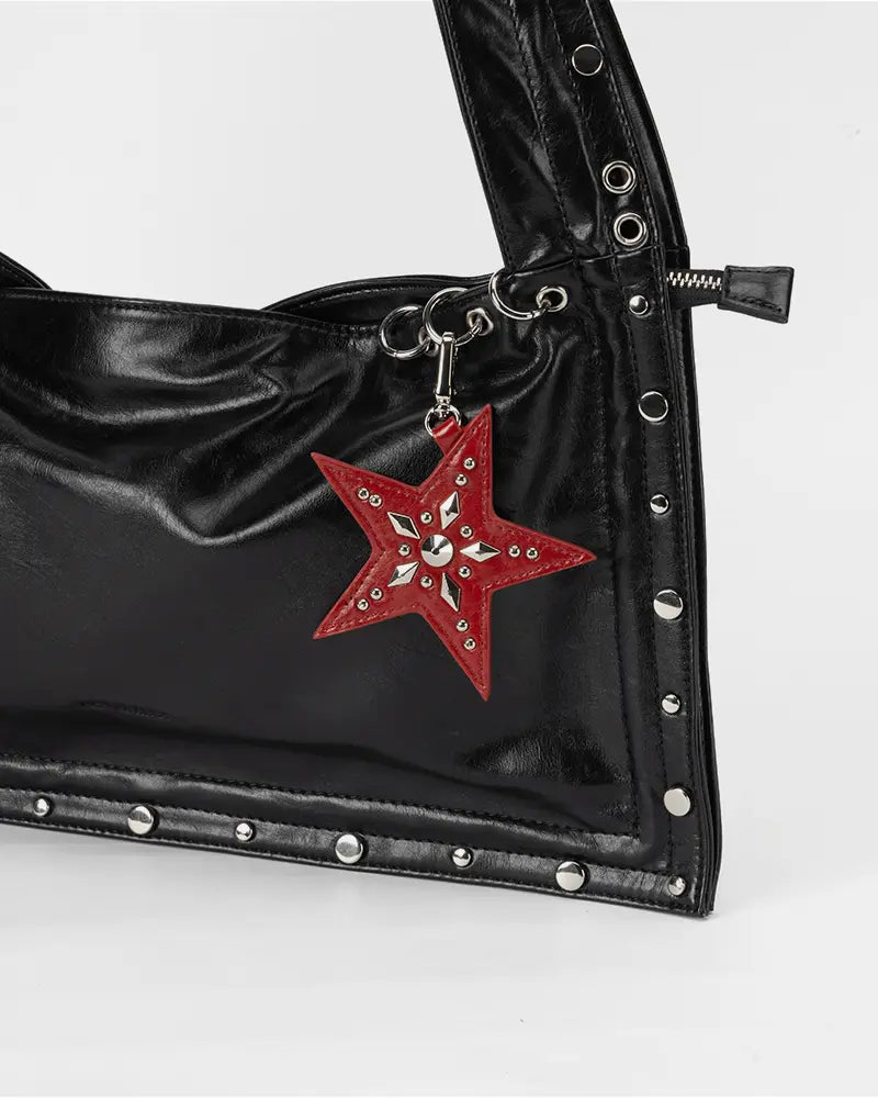 Heavy-metal style motorcycle bag