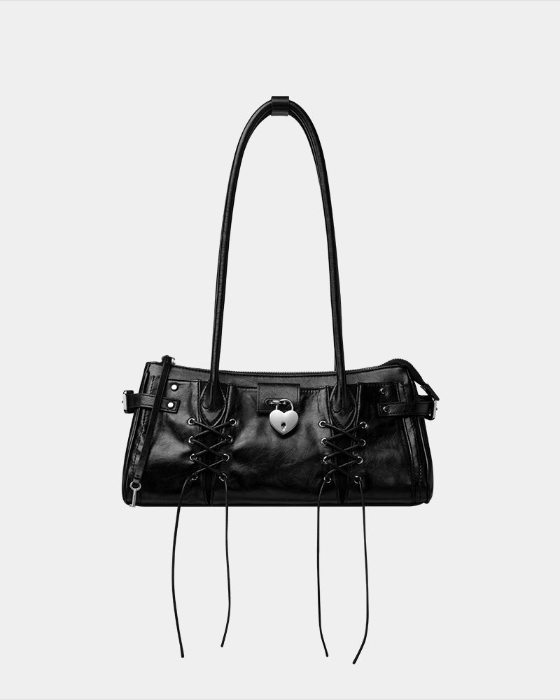 Bound & Redemption Strap Shoulder Bag Black