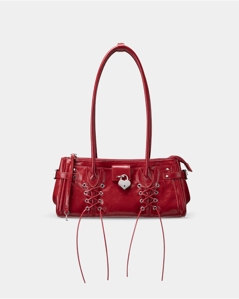 Bound & Redemption Strap Shoulder Bag Black