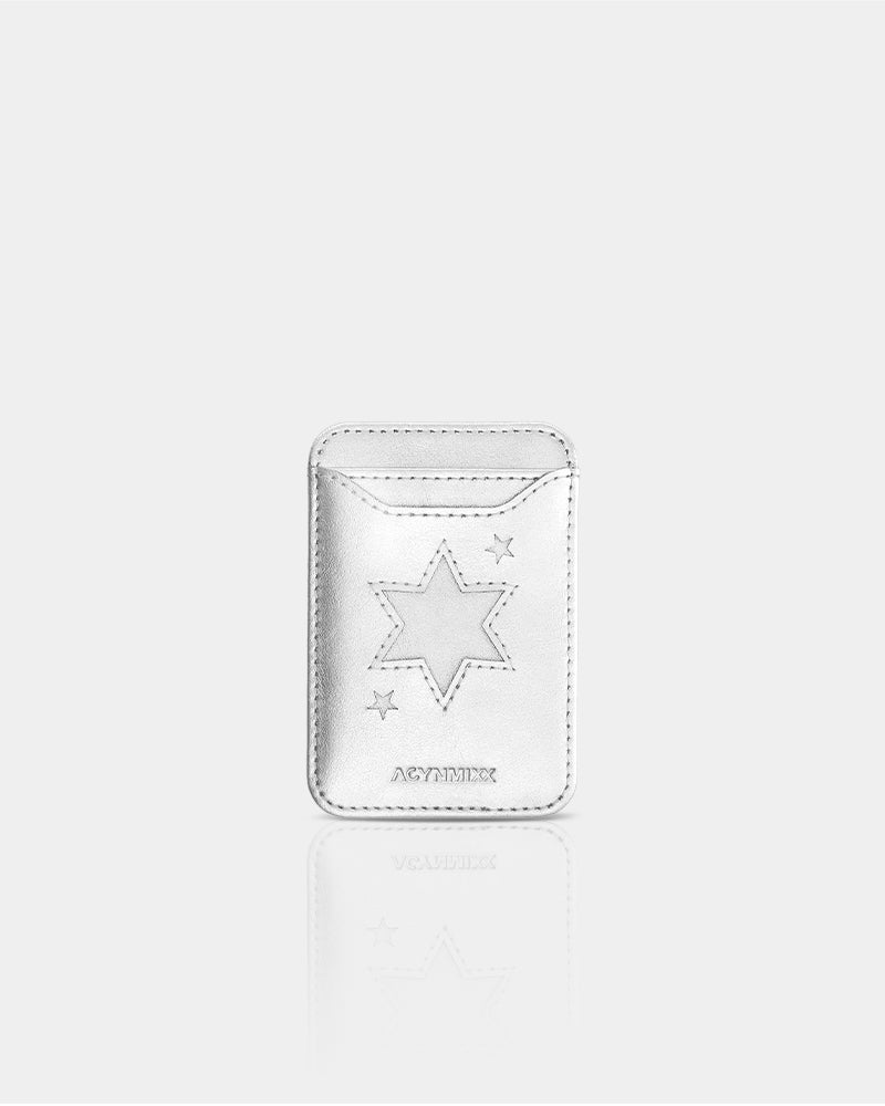 Edgy Cherry Magnetic Phone Card Pocket
