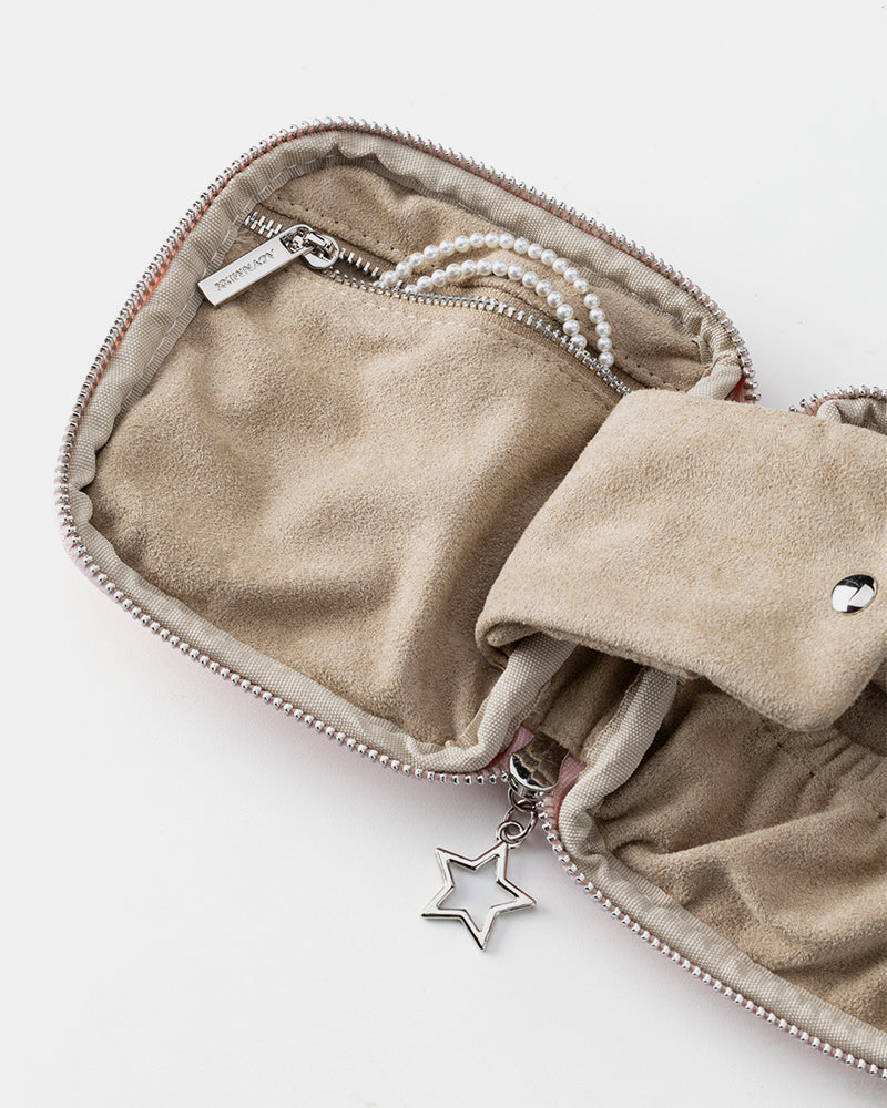 Star and Polka-Dot Accessory Pouch