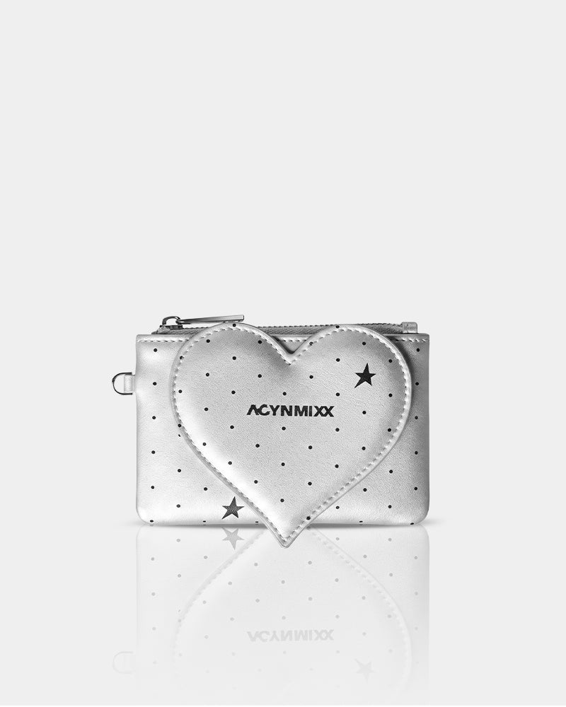 Heart-shaped Coin Purse/Card Holder