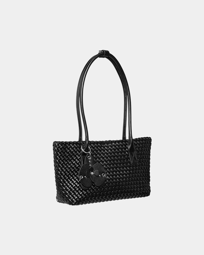 Romantic Decoding Woven Tote Bag Small