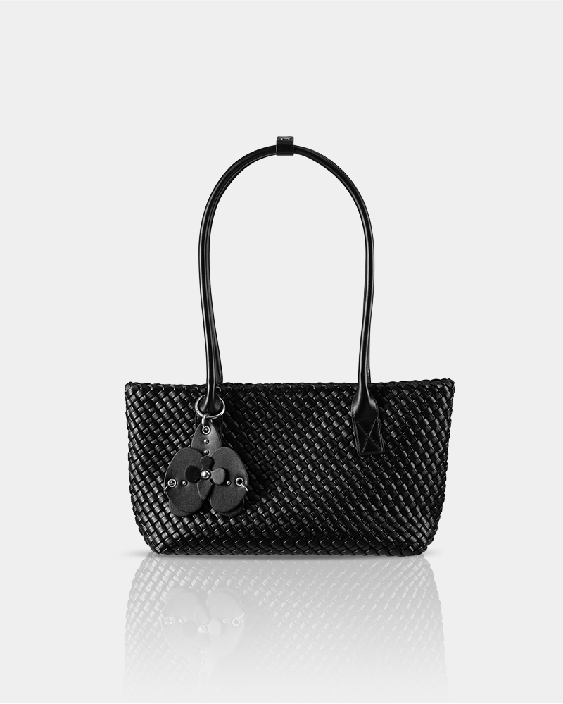 Romantic Decoding Woven Tote Bag Small