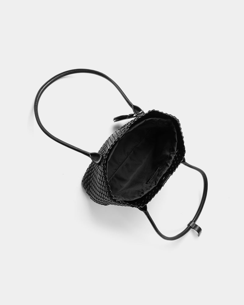 Romantic Decoding Woven Tote Bag Small