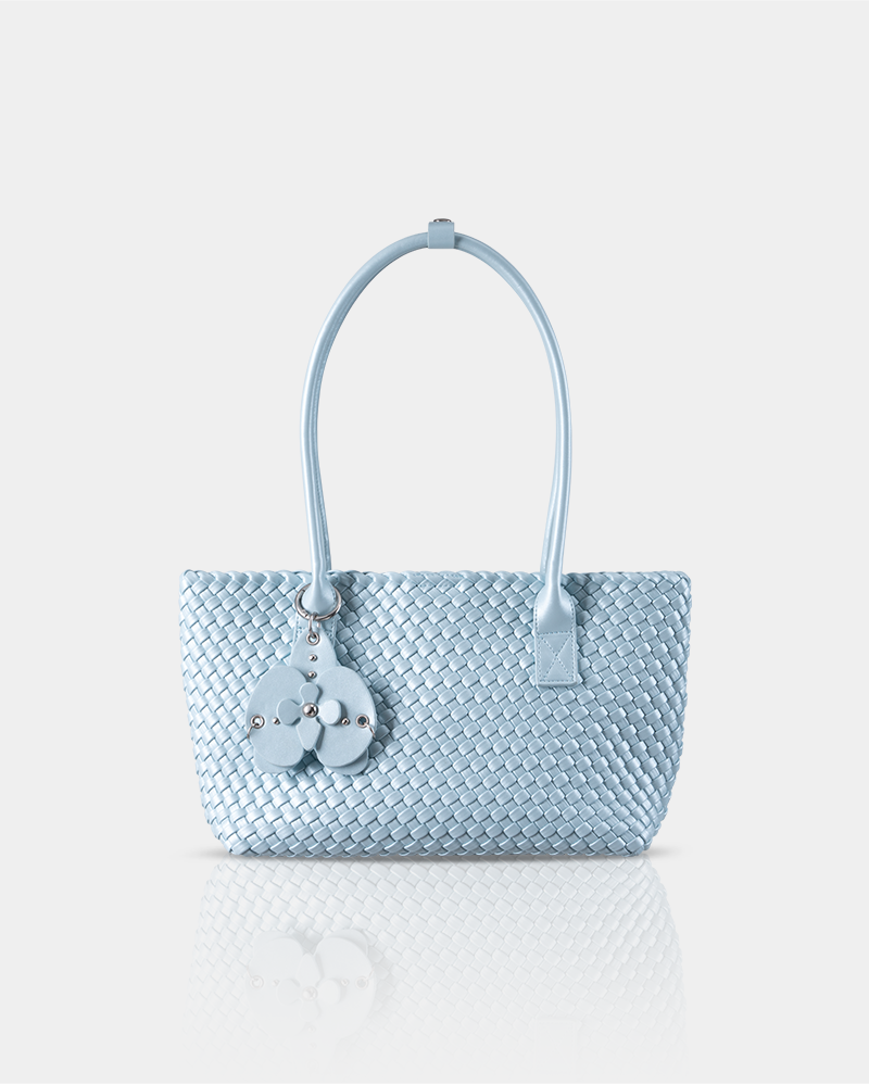 Romantic Decoding Woven Tote Bag Small