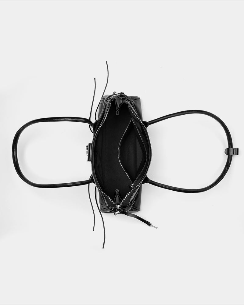 Bound & Redemption Strap Shoulder Bag Black