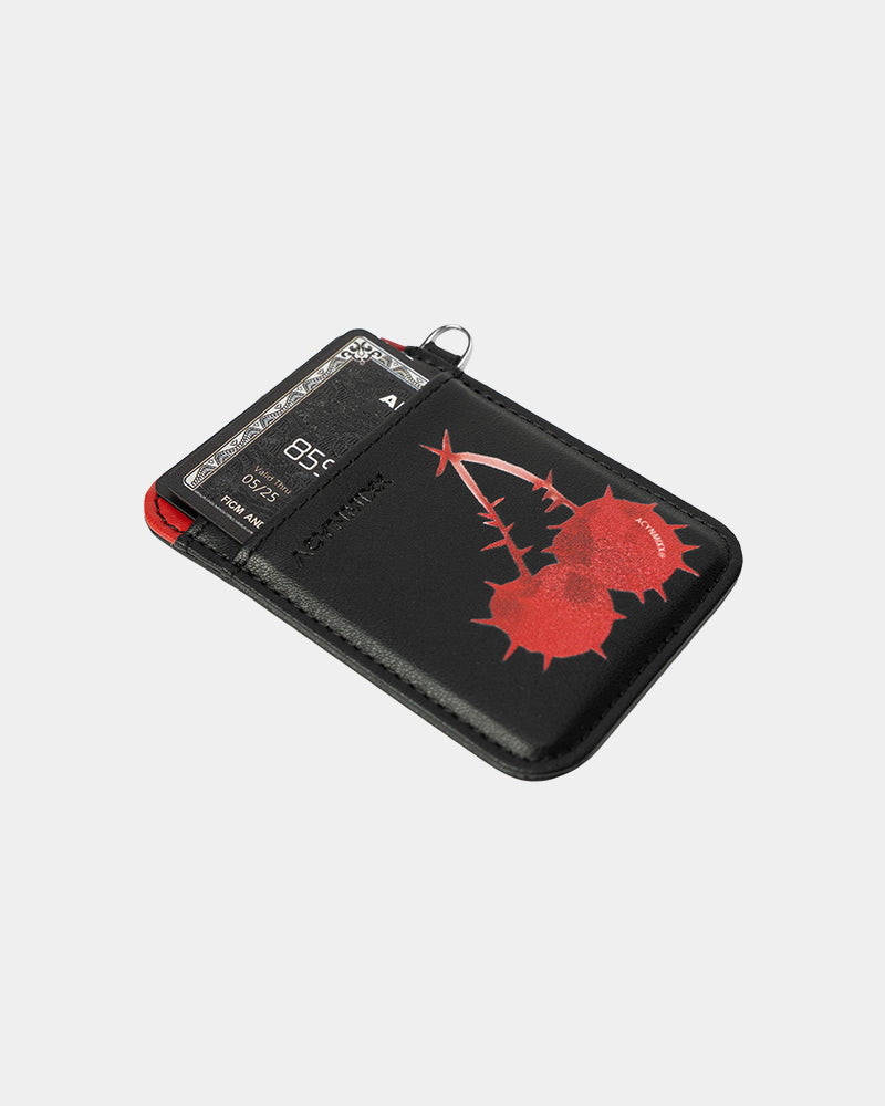 Edgy Cherry Magnetic Phone Card Pocket