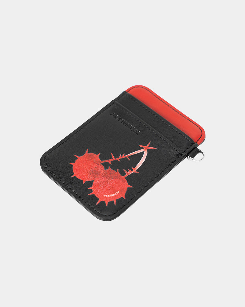 Edgy Cherry Magnetic Phone Card Pocket