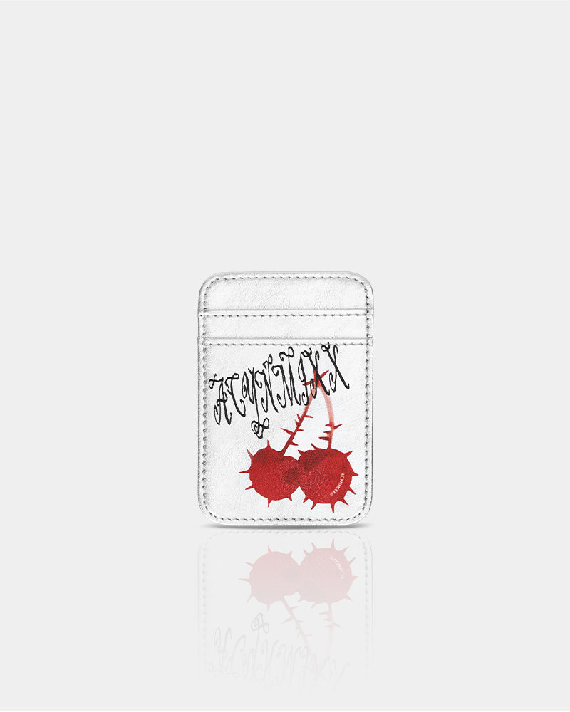 Edgy Cherry Magnetic Phone Card Pocket