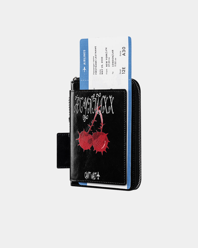 Evil Cherry Passport Holder
