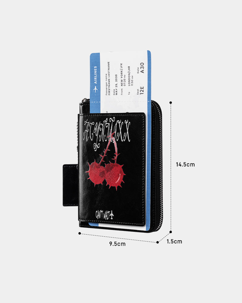 Evil Cherry Passport Holder