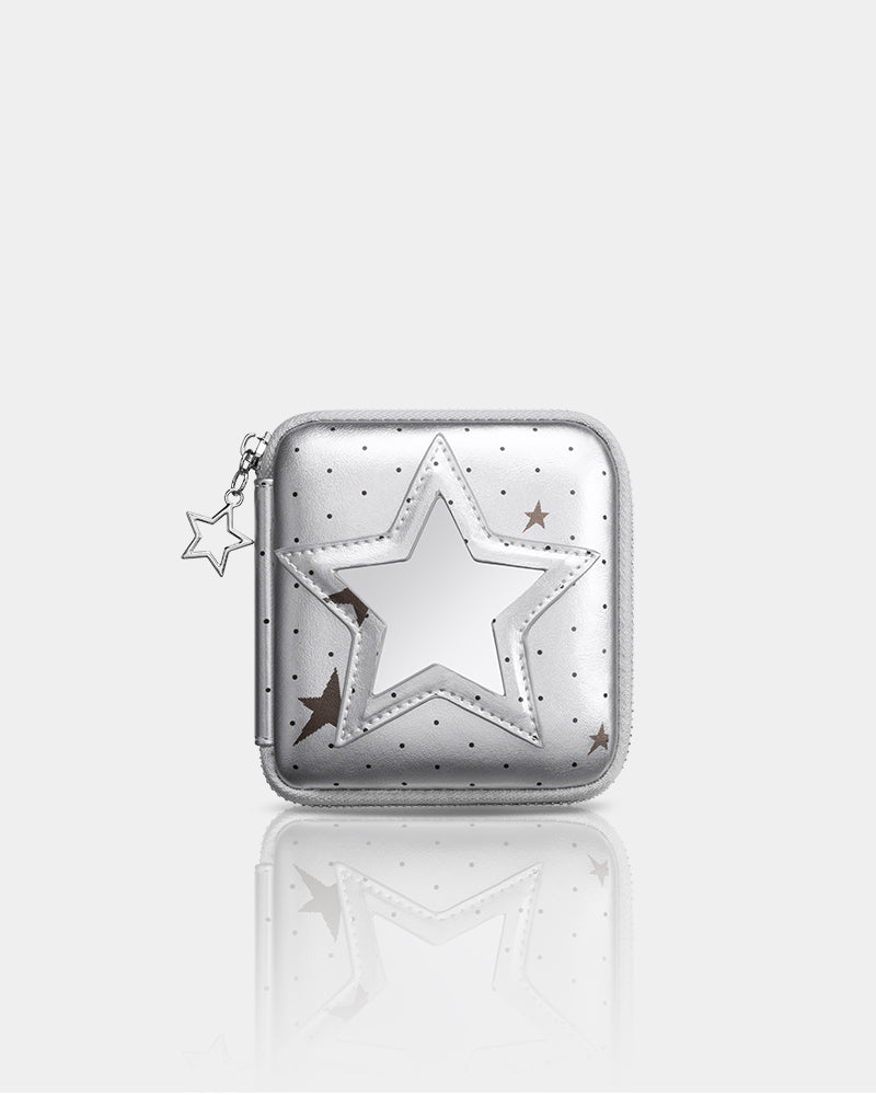 Star and Polka-Dot Accessory Pouch