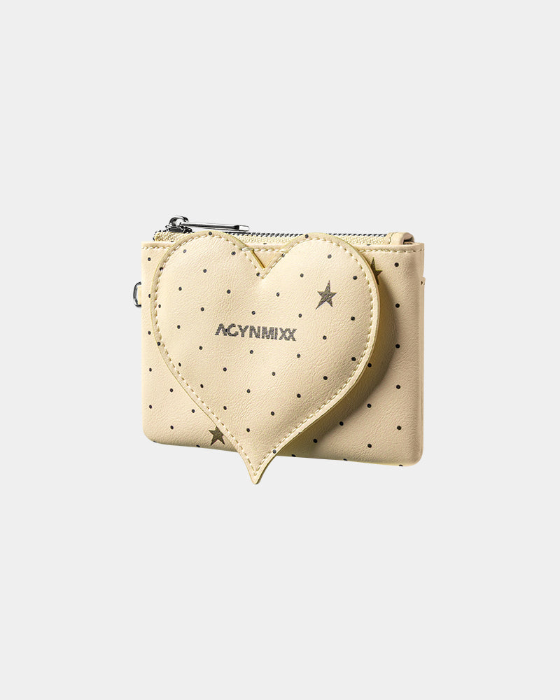 Heart-shaped Coin Purse/Card Holder